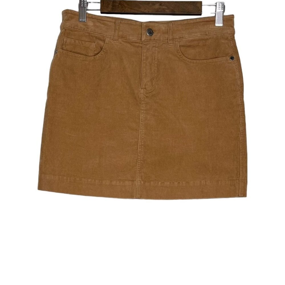 Mountain Khakis Women’s Tan Corduroy‎ Mini Skirt Size 6